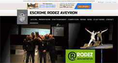 Desktop Screenshot of escrimerodezaveyron.com